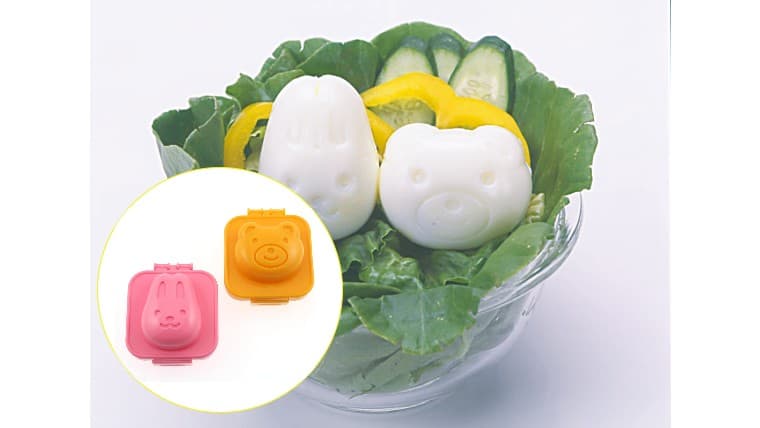 ゆで卵が可愛いくまに大変身♪ ゆでたまご型「ゆでたまごっこ